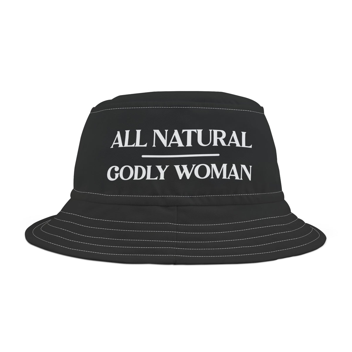 All Natural Godly Woman Bucket Hat