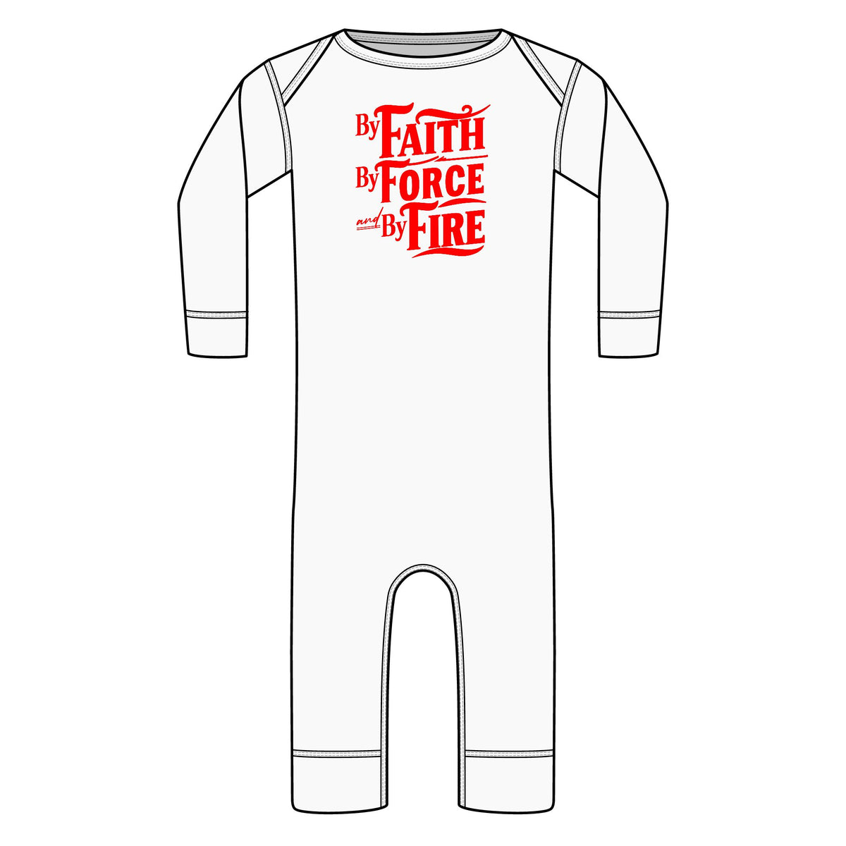 Infant Long Legged Baby Rib Bodysuit