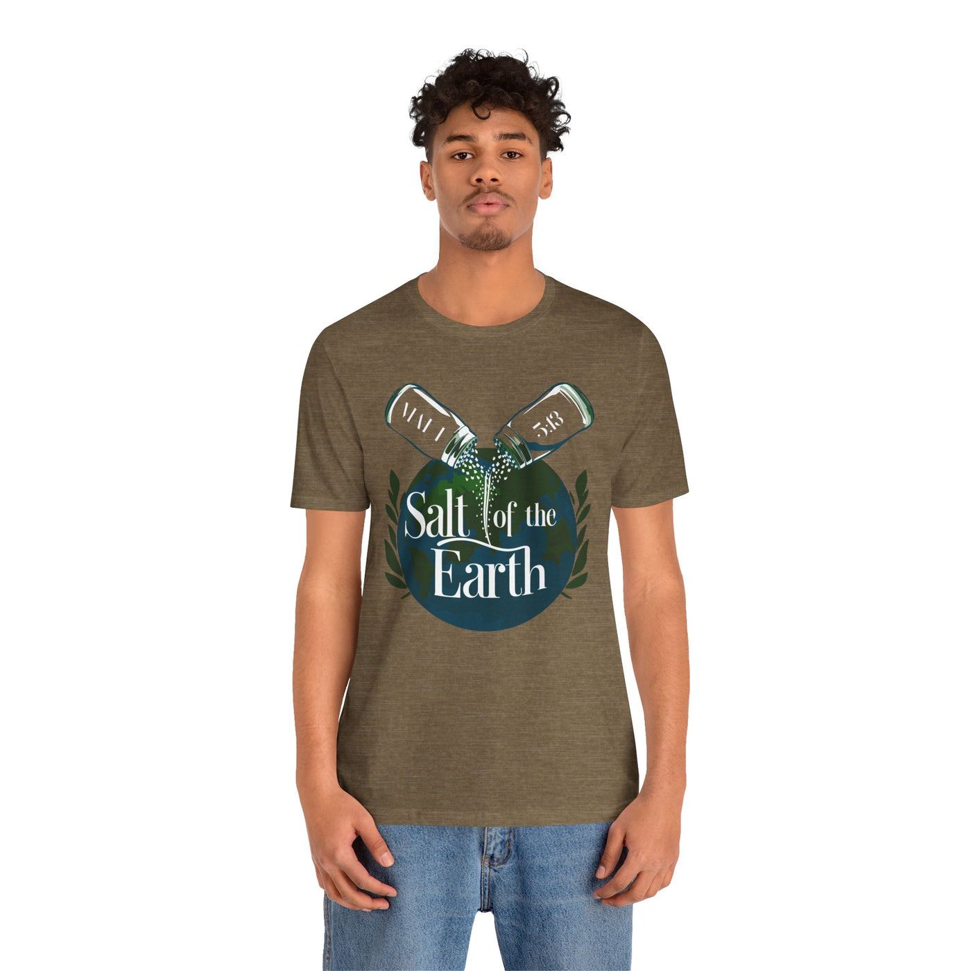 Salt Of The Earth Matt 5:13 Unisex Jersey Short Sleeve Tee