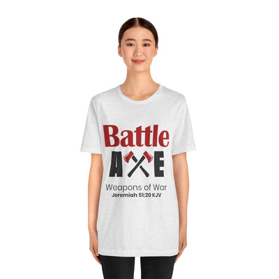Battle Axe Weapons Of War Unisex Jersey Short Sleeve Tee