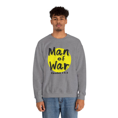 Man Of War Unisex Heavy Blend™ Crewneck Sweatshirt, Graphic Wears
