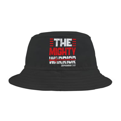 The Mighty Warrior Zephaniah 3:17 Unisex Bucket Hat