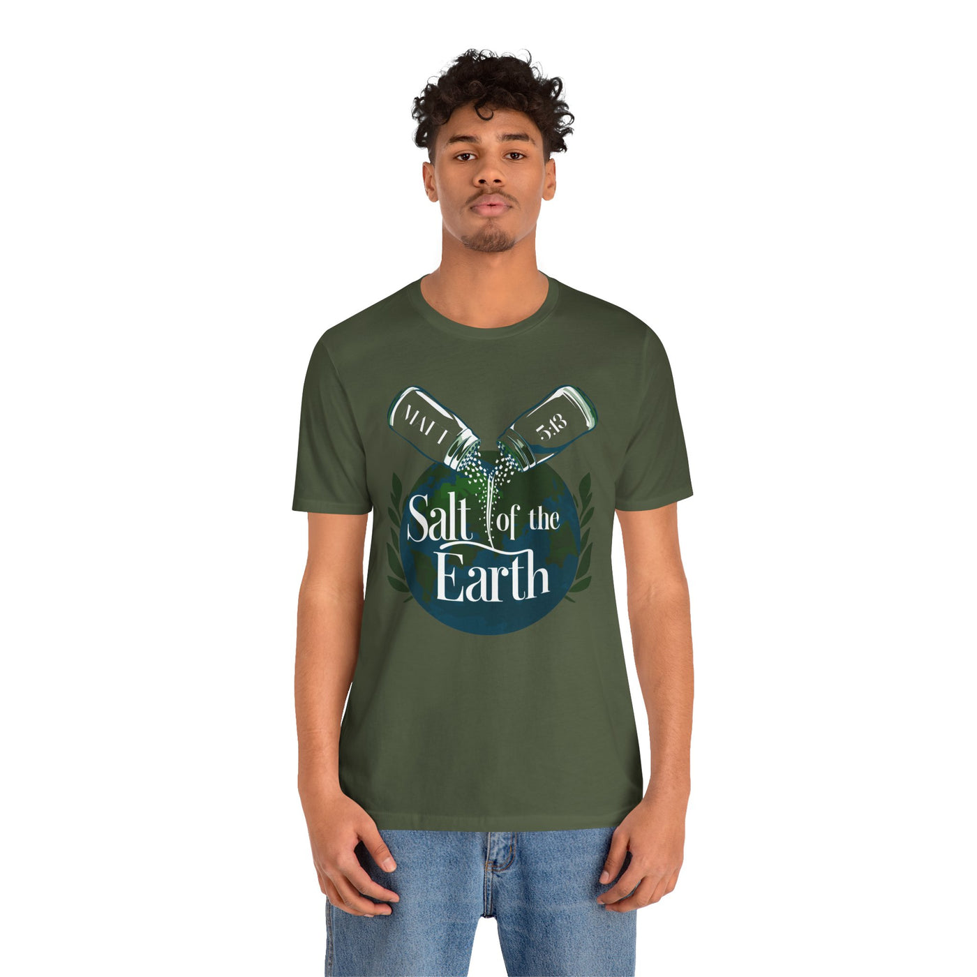 Salt Of The Earth Matt 5:13 Unisex Jersey Short Sleeve Tee