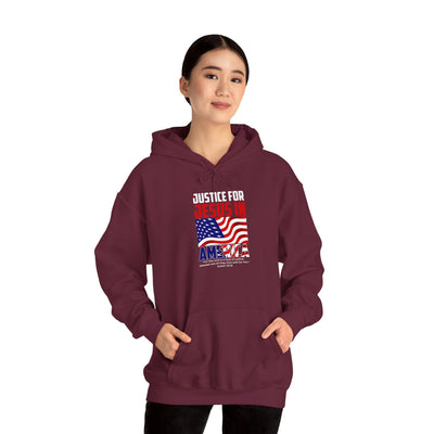 Justice For Jesus In America Unisex Heavy Blend™ Hooded Sweatshirt, Winter Wear