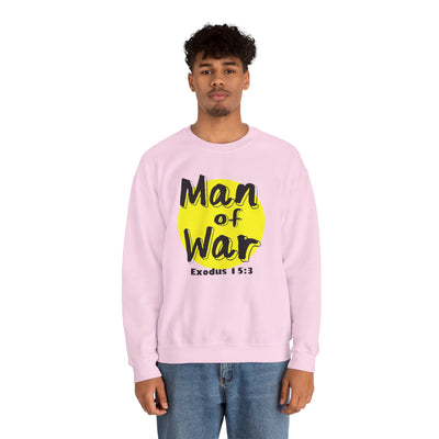 Man Of War Unisex Heavy Blend™ Crewneck Sweatshirt, Graphic Wears