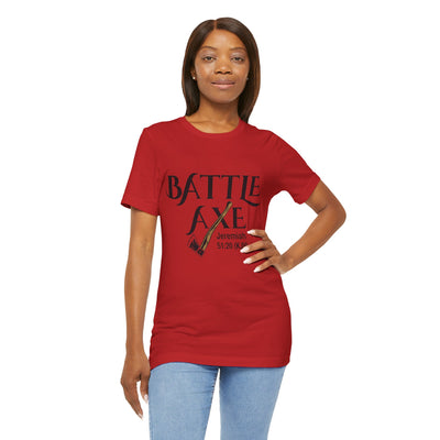 Battle Axe Jeremiah 51:20 Unisex Jersey Short Sleeve Tee