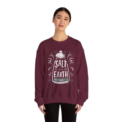 Salt Of The Earth Matthew 5:13 Unisex Heavy Blend™ Crewneck Sweatshirt