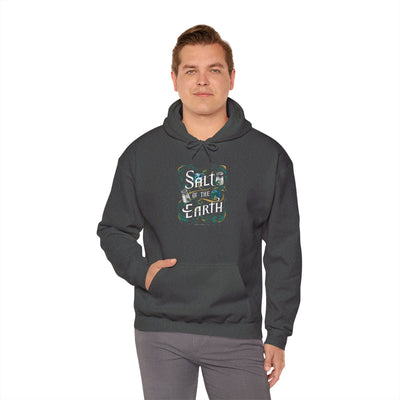 Salt Of The Earth Matthew 5:13 Unisex Heavy Blend™ Hooded Sweatshirt, Abstract design