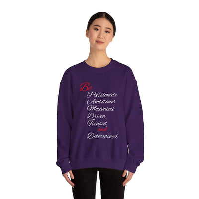 Be Determined Unisex Heavy Blend™ Crewneck Sweatshirt