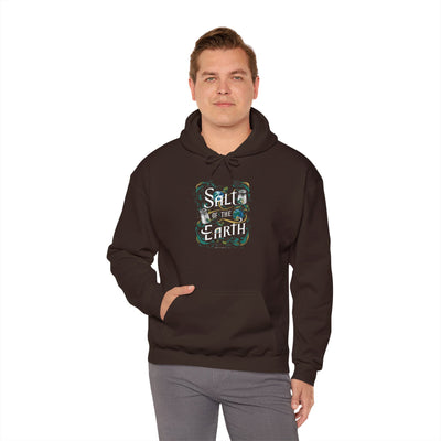 Salt Of The Earth Matthew 5:13 Unisex Heavy Blend™ Hooded Sweatshirt, Abstract design