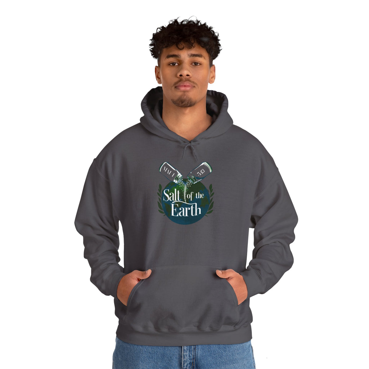 Salt Of The Earth Matt 5:13 Unisex Heavy Blend™ Hooded Sweatshirt