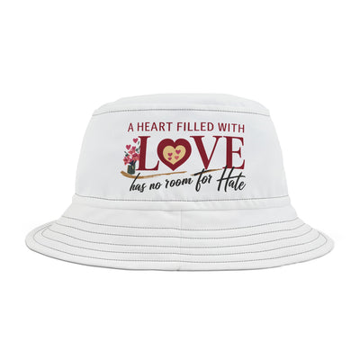 A Heart Filled With Love Unisex Bucket Hat