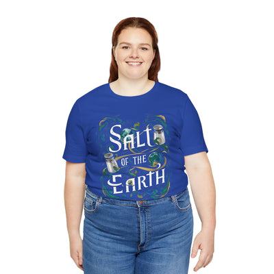 Salt Of The Earth Matthew 5:13 Unisex Jersey Short Sleeve Tee, Abstract Design