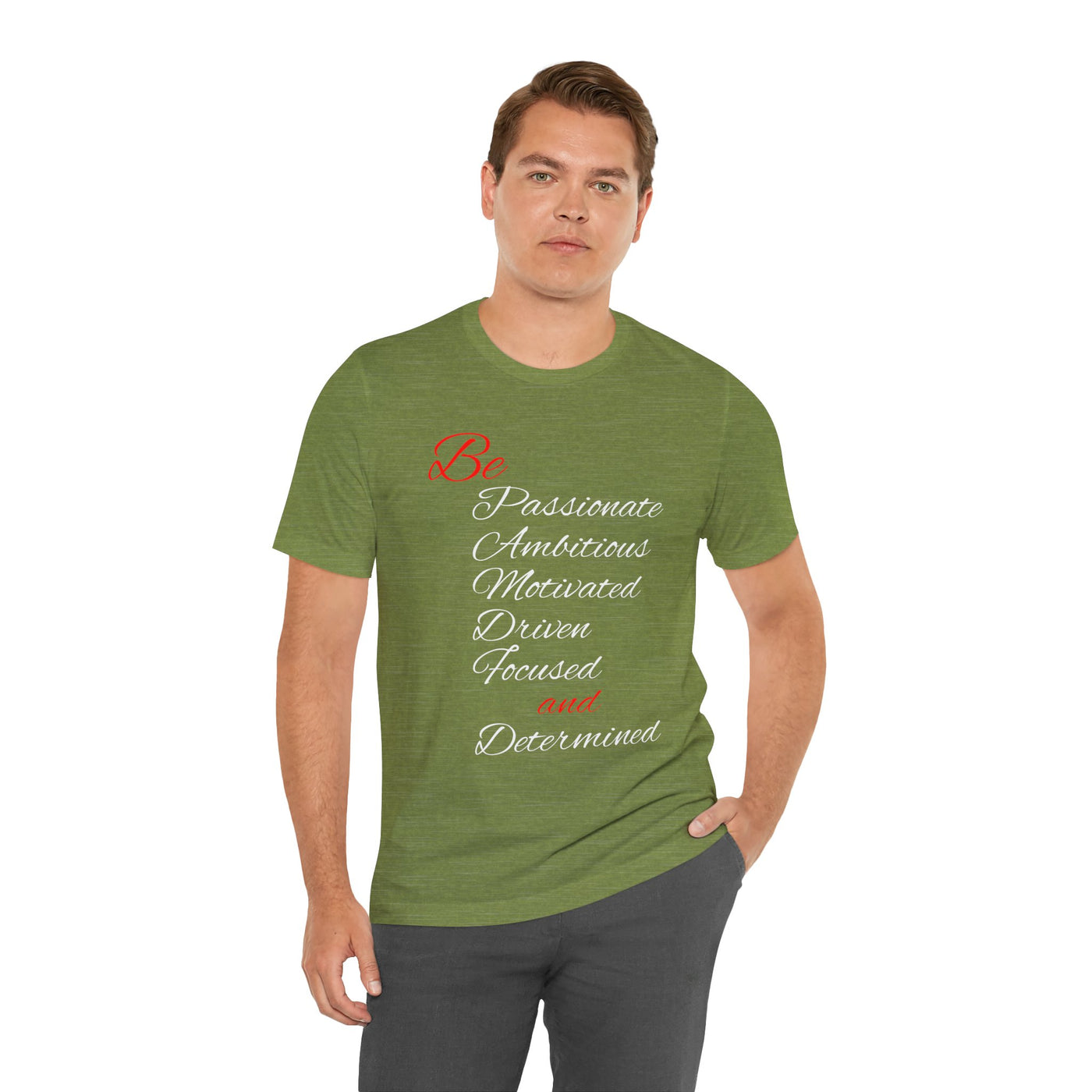 Be Determined Unisex Jersey Short Sleeve Tee