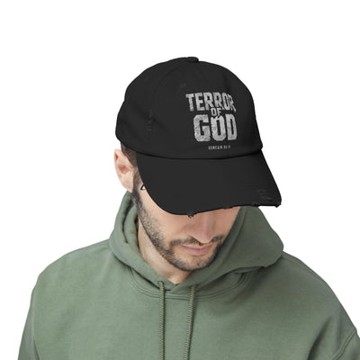 Terror Of God Genesis 35:5 Unisex Distressed Cap
