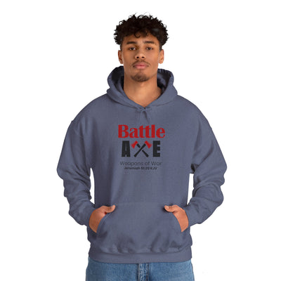 Battle Axe Weapons Of War Unisex Heavy Blend™ Hooded Sweatshirt