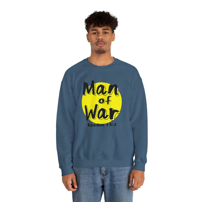 Man Of War Unisex Heavy Blend™ Crewneck Sweatshirt, Graphic Wears
