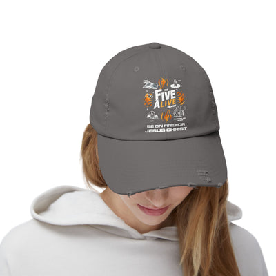 The Five Alive Process Unisex Distressed Cap