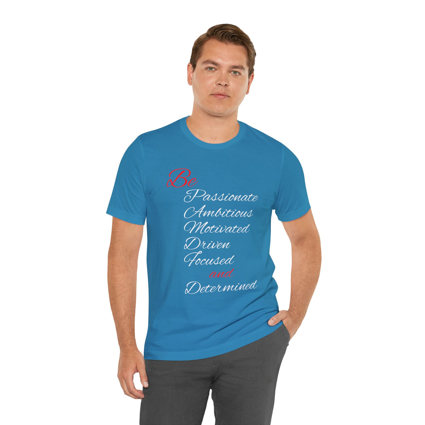 Be Determined Unisex Jersey Short Sleeve Tee