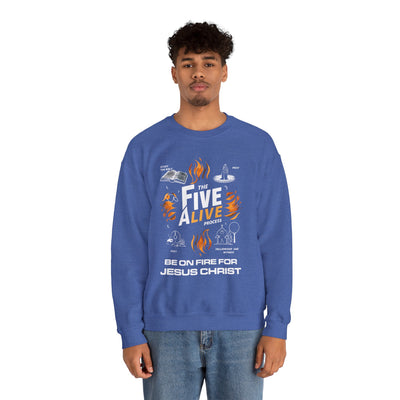 The Five Alive Process Unisex Heavy Blend™ Crewneck Sweatshirt