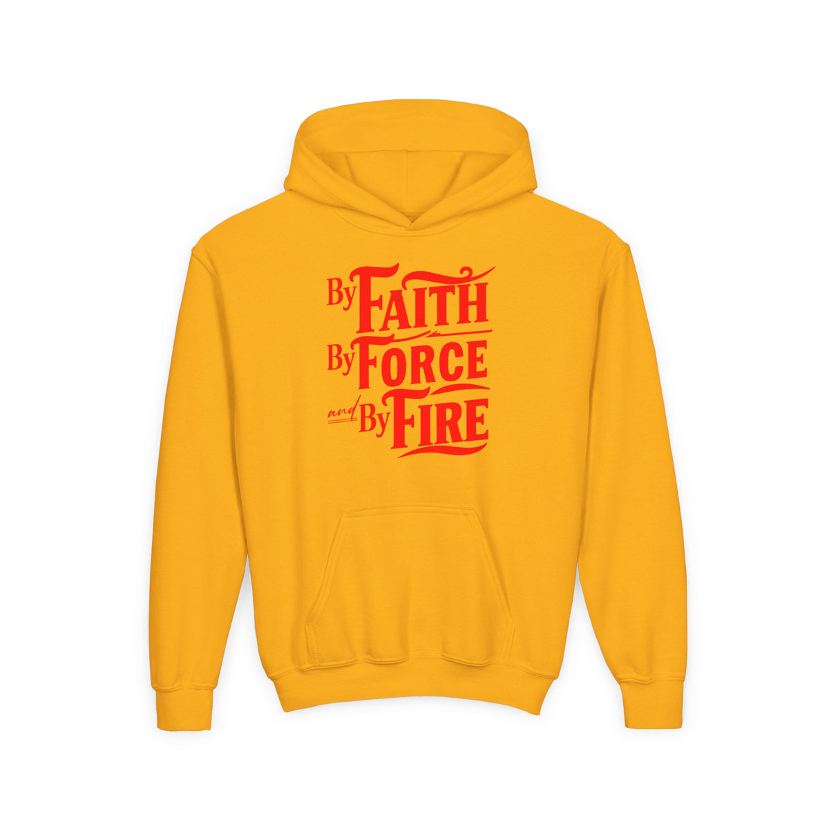 Youth Heavy Blend Hooded Sweatshirt