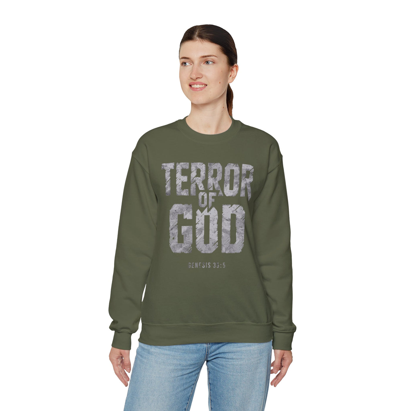 Terror Of God Unisex Heavy Blend™ Crewneck Sweatshirt
