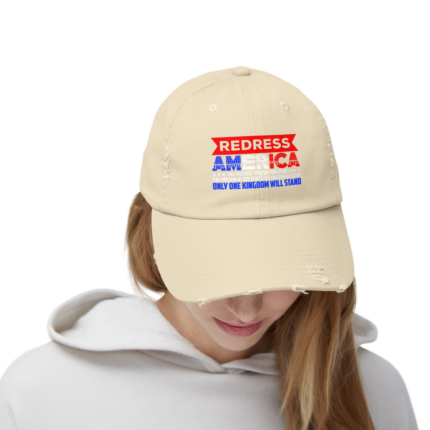 Redress America Unisex Distressed Cap