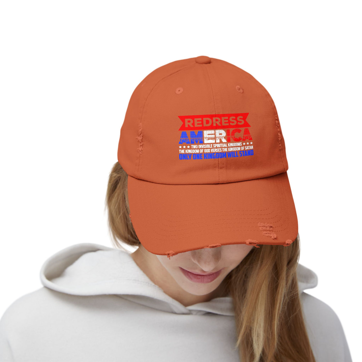 Redress America Unisex Distressed Cap