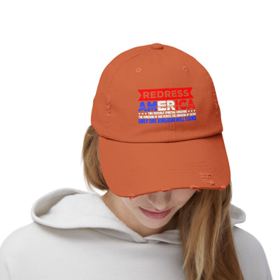 Redress America Unisex Distressed Cap