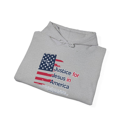 Justice For Jesus In America Unisex Heavy Blend™ Hooded Sweatshirt