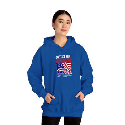 Justice For Jesus In America Unisex Heavy Blend™ Hooded Sweatshirt, Winter Wear