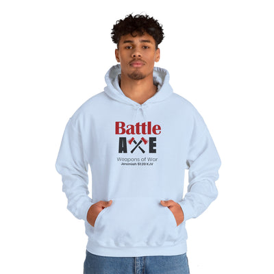 Battle Axe Weapons Of War Unisex Heavy Blend™ Hooded Sweatshirt
