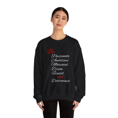 Be Determined Unisex Heavy Blend™ Crewneck Sweatshirt