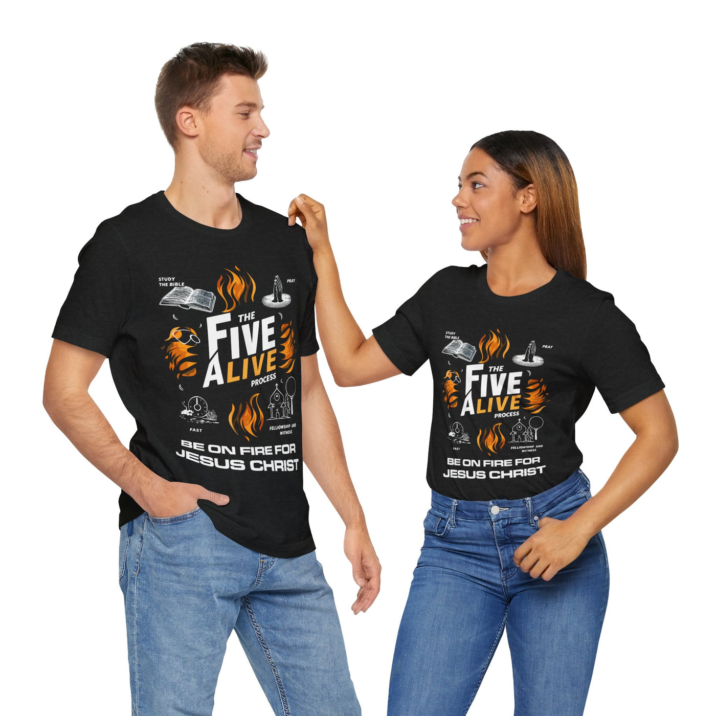 The Five Alive Process Unisex Jersey Short Sleeve Tee