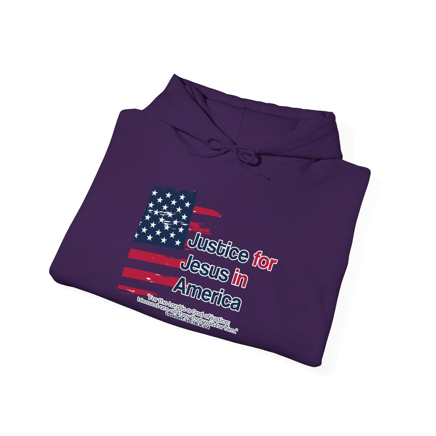 Justice For Jesus In America Unisex Heavy Blend™ Hooded Sweatshirt