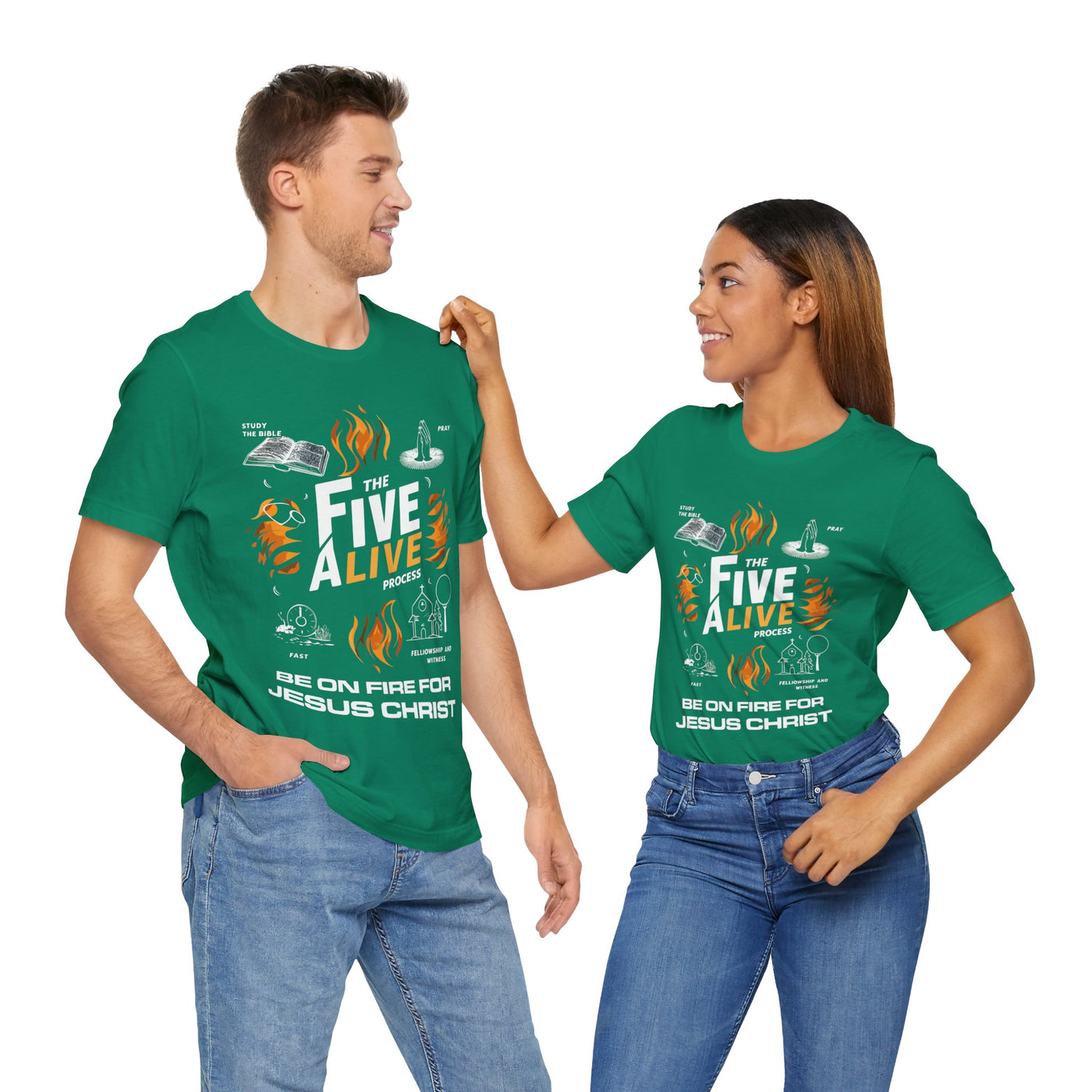 The Five Alive Process Unisex Jersey Short Sleeve Tee