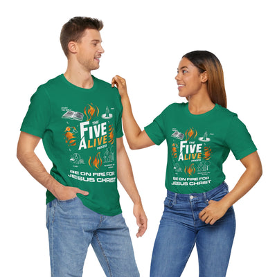 The Five Alive Process Unisex Jersey Short Sleeve Tee