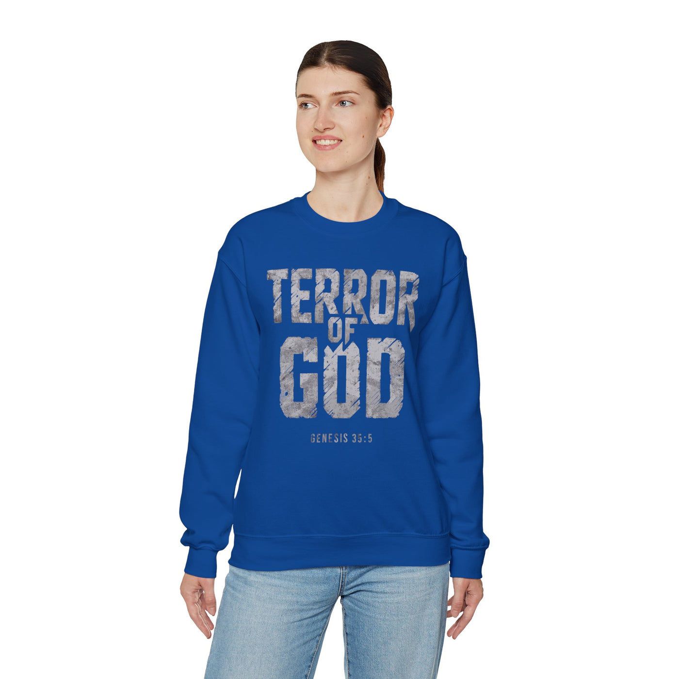 Terror Of God Unisex Heavy Blend™ Crewneck Sweatshirt