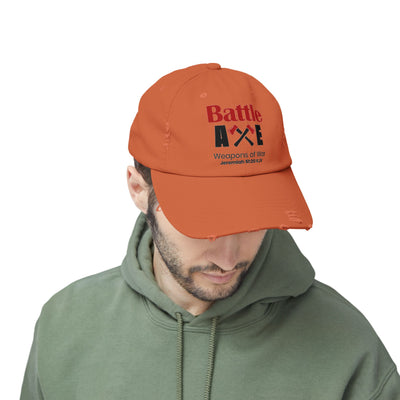 Battle Axe Weapons Of War Unisex Distressed Cap