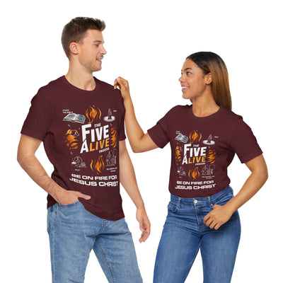 The Five Alive Process Unisex Jersey Short Sleeve Tee