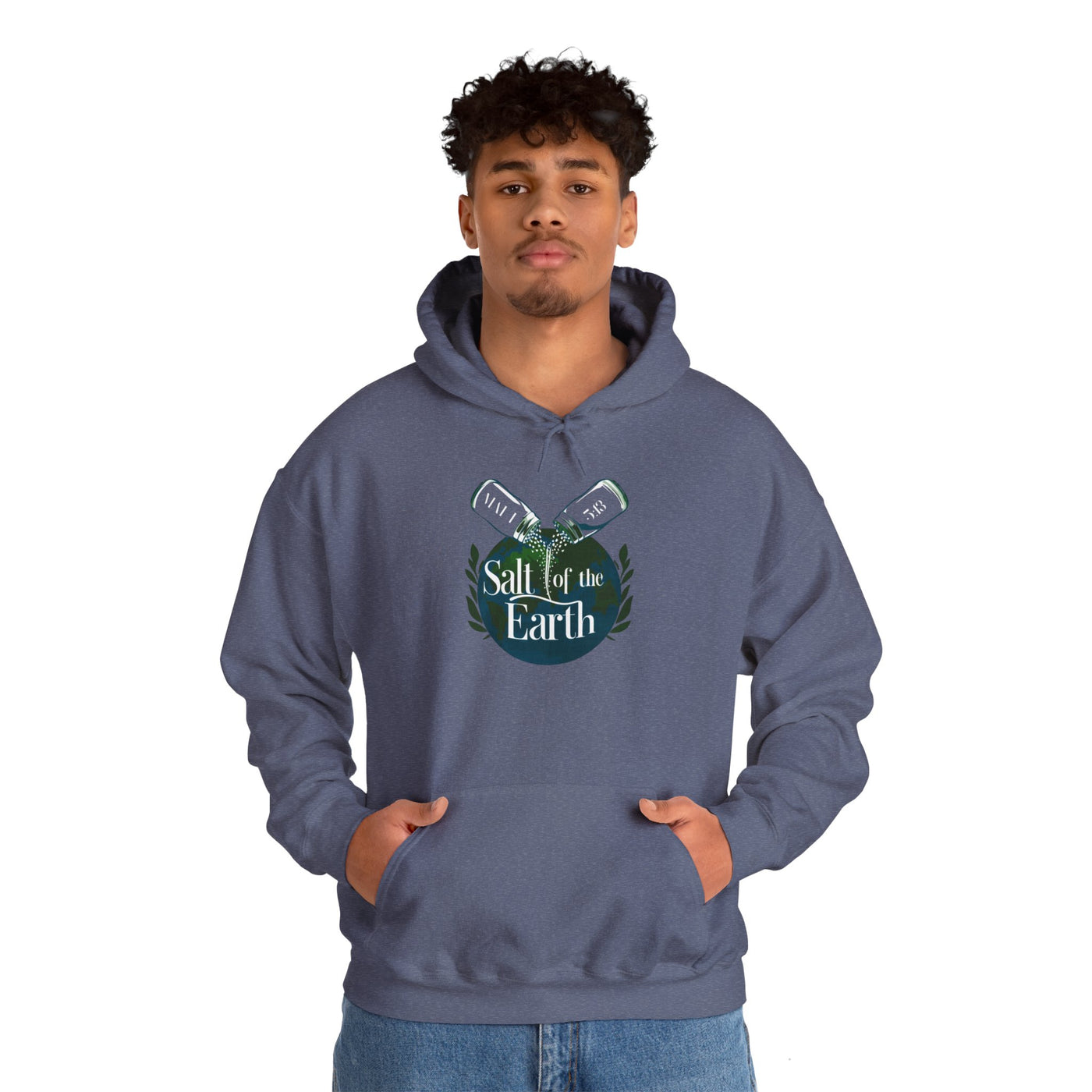 Salt Of The Earth Matt 5:13 Unisex Heavy Blend™ Hooded Sweatshirt