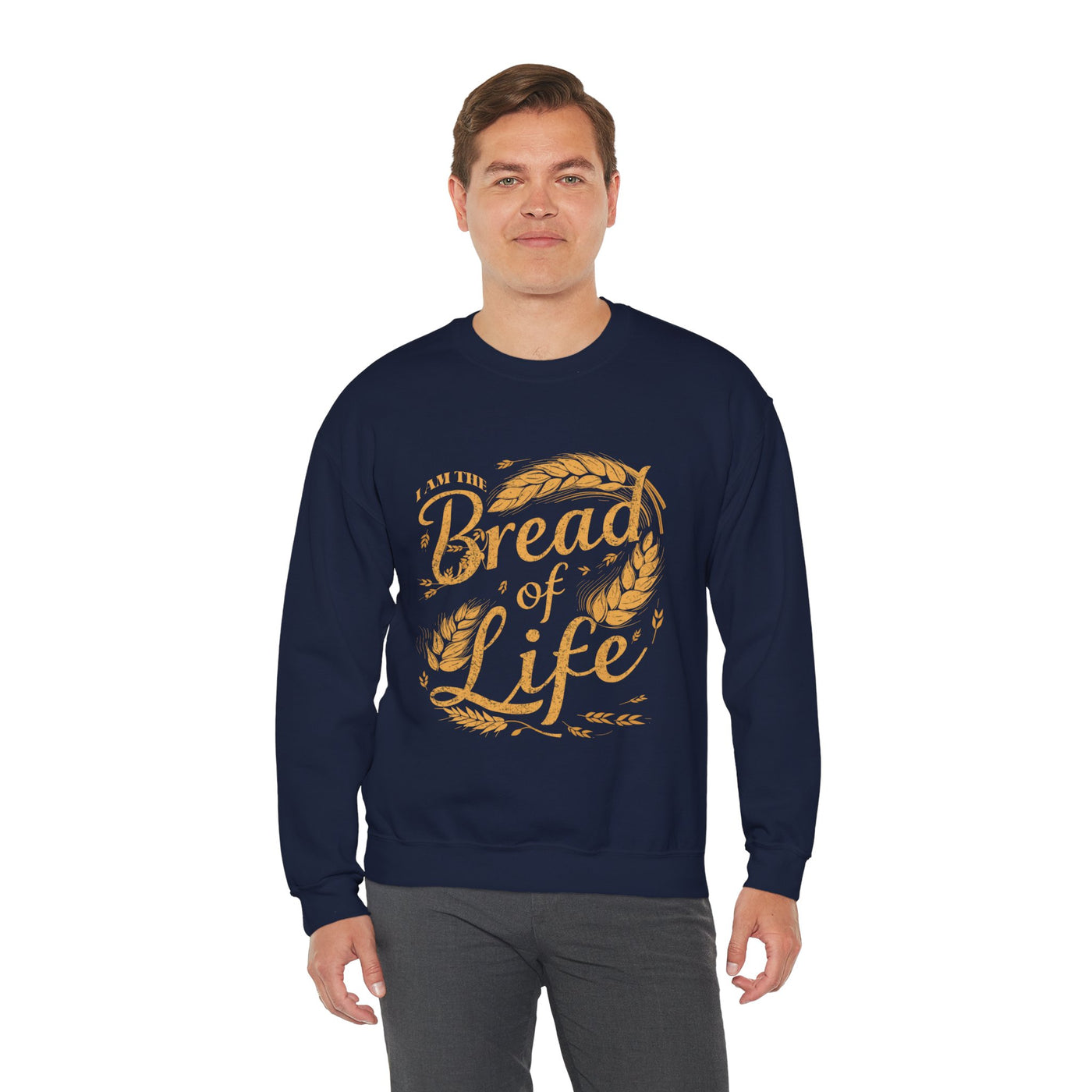 Bread Of Life Unisex Heavy Blend™ Crewneck Sweatshirt