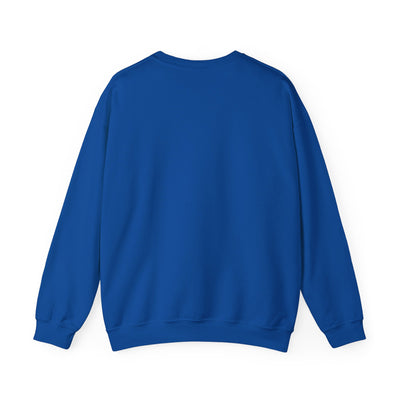 By Faith By Force And By Fire Unisex Heavy Blend™ Crewneck Sweatshirt, Aesthetic Design