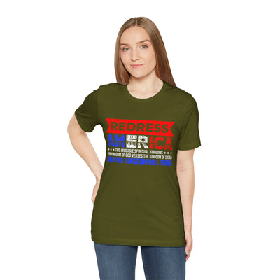 Redress America Unisex Jersey Short Sleeve Tee