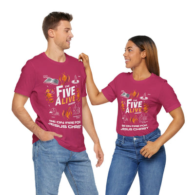 The Five Alive Process Unisex Jersey Short Sleeve Tee
