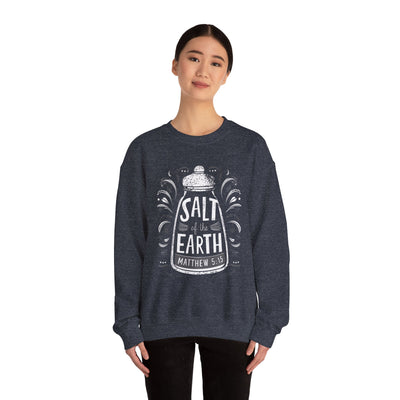 Salt Of The Earth Matthew 5:13 Unisex Heavy Blend™ Crewneck Sweatshirt