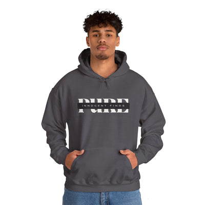 Pure Innocent Finds Unisex Heavy Blend™ Hooded Sweatshirt, white