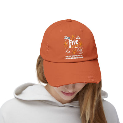 The Five Alive Process Unisex Distressed Cap