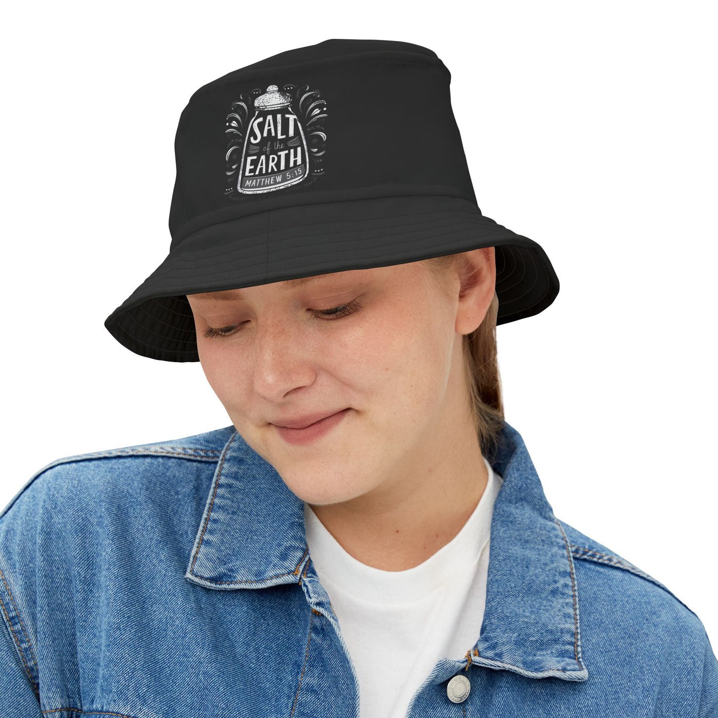 Salt Of The Earth Matthew 5:13 Unisex Bucket Hat