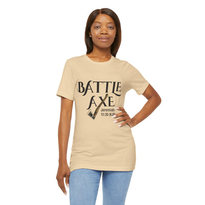 Battle Axe Jeremiah 51:20 Unisex Jersey Short Sleeve Tee